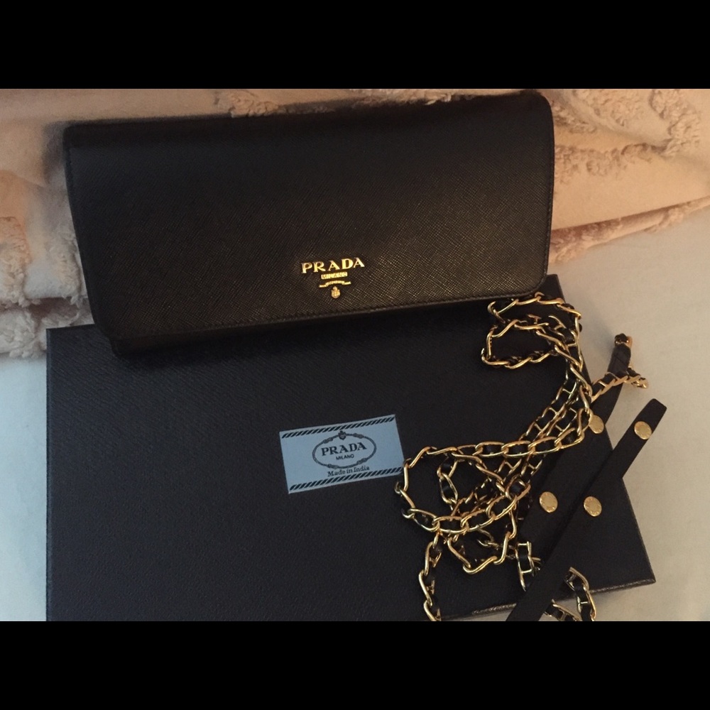 Prada Saffiano Leather Wallet